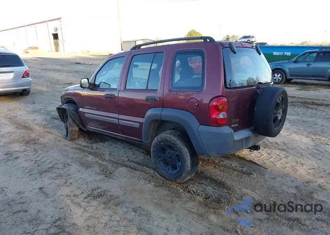 2003 Jeep Liberty Sport из США, поврежденный, VIN 1J4GL48K03W577030